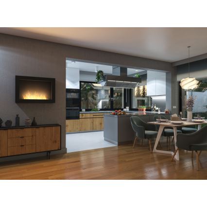 InFire – BIO-Wandkamin BIO 80x56 cm 3kW schwarz