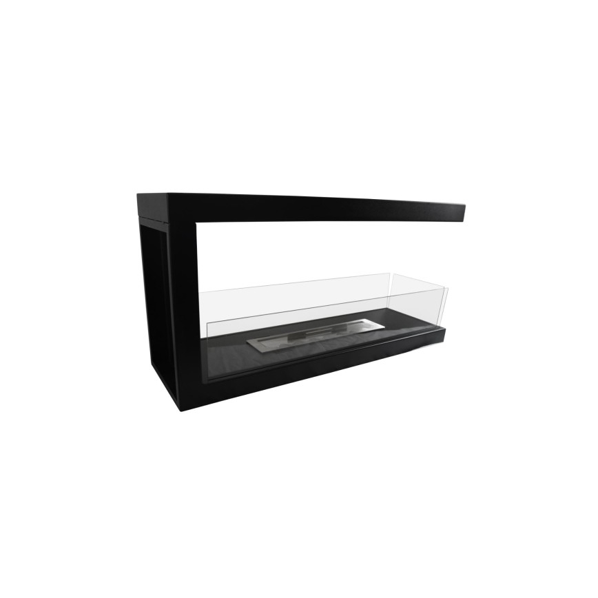 InFire – Eckkamin BIO 100x50 cm 3kW bifazial