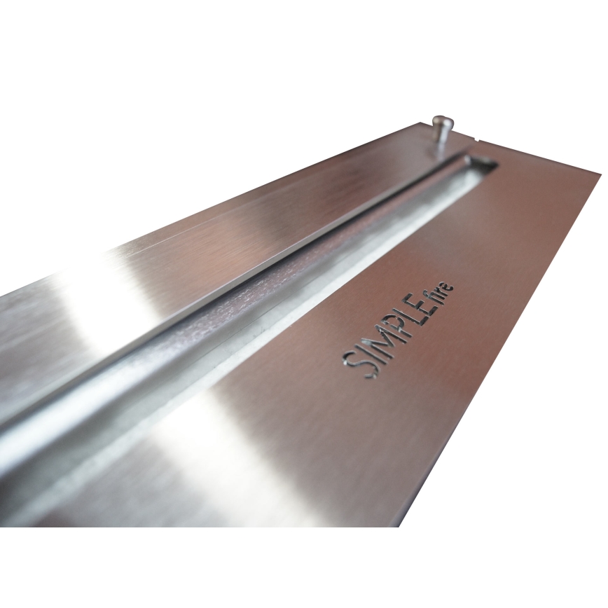 InFire - Eingebauter BIO-Kamin 49x60 cm 3kW schwarz