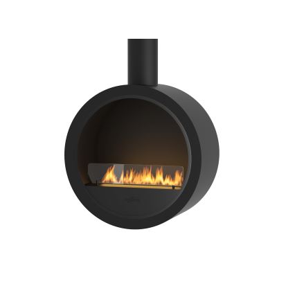 InFire – Hängender BIO-Kamin d 70 cm 3kW schwarz