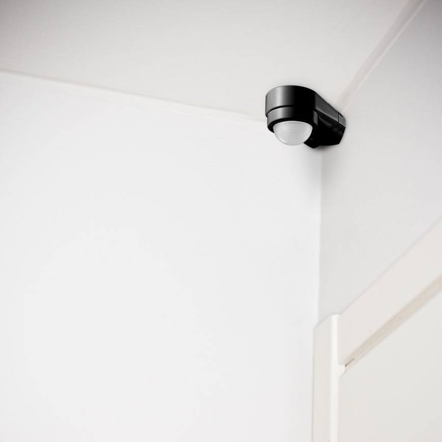 Infrarot-Bewegungsmelder für den Außenbereich 240° 600W/230V IP65 schwarz