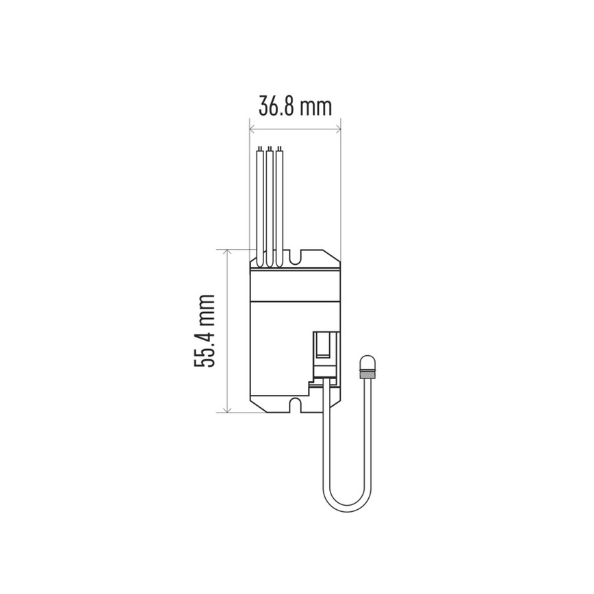 Infrarot-Bewegungssensor PIR B 800W/230V