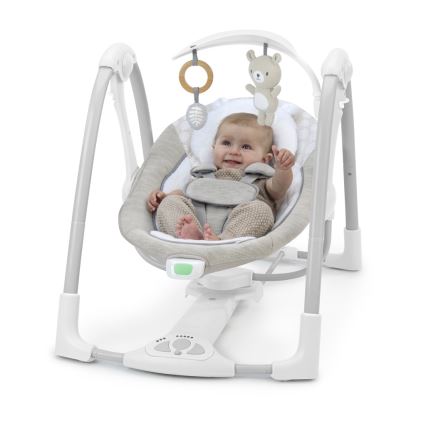 Ingenuity - Baby-Schwingschaukel mit Musik 2-in-1 WYNN