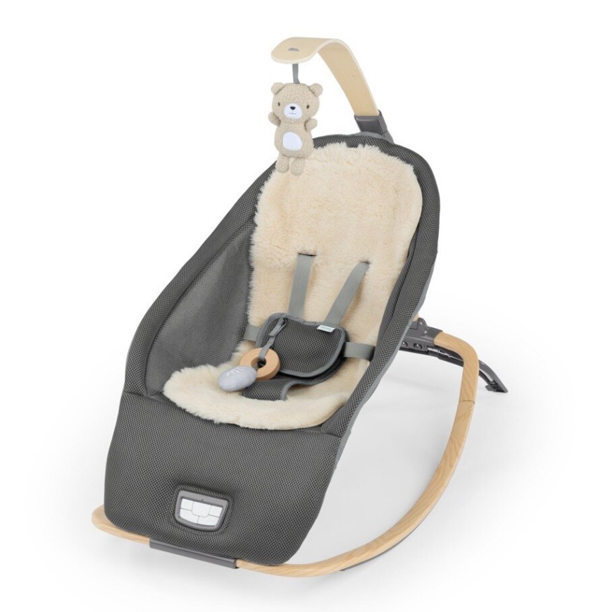 Ingenuity - Baby-Vibrationsliege mit Melodie EVERY SEASON WESLEY grau