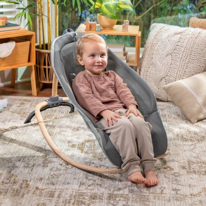 Ingenuity - Baby-Vibrationsliege mit Melodie EVERY SEASON WESLEY grau