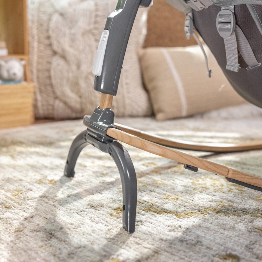 Ingenuity - Baby-Vibrationsliege mit Melodie EVERY SEASON WESLEY grau