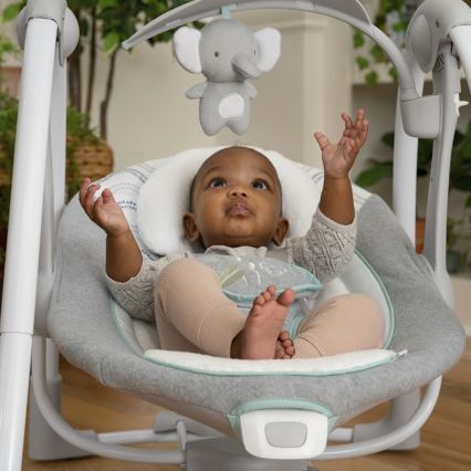 Ingenuity - Baby-Vibrationsschaukel mit Melodie 2-in-1 SWELL