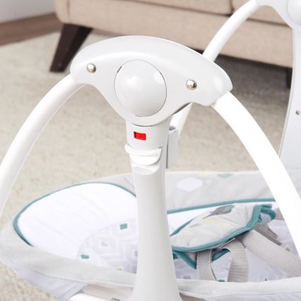 Ingenuity - Baby-Vibrationsschaukel mit Melodie 2in1 NASH 4xLR20