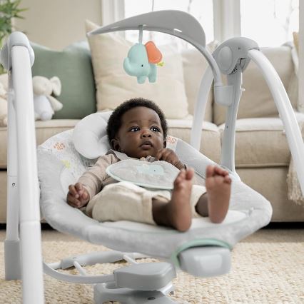 Ingenuity – Baby-Vibrationsschaukel mit Melodie 2in1 WIMBERLY