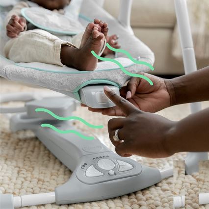 Ingenuity – Baby-Vibrationsschaukel mit Melodie 2in1 WIMBERLY