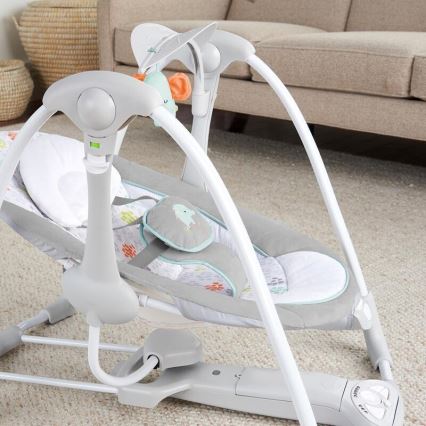 Ingenuity – Baby-Vibrationsschaukel mit Melodie 2in1 WIMBERLY