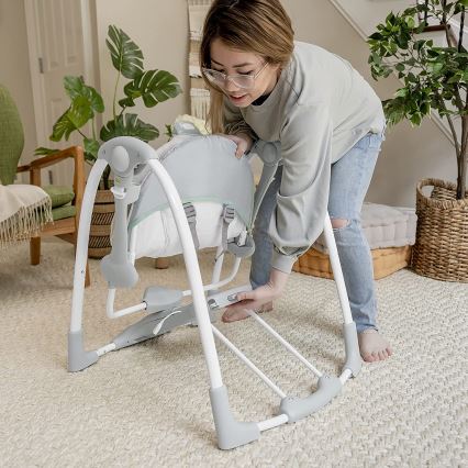 Ingenuity – Baby-Vibrationsschaukel mit Melodie 2in1 WIMBERLY