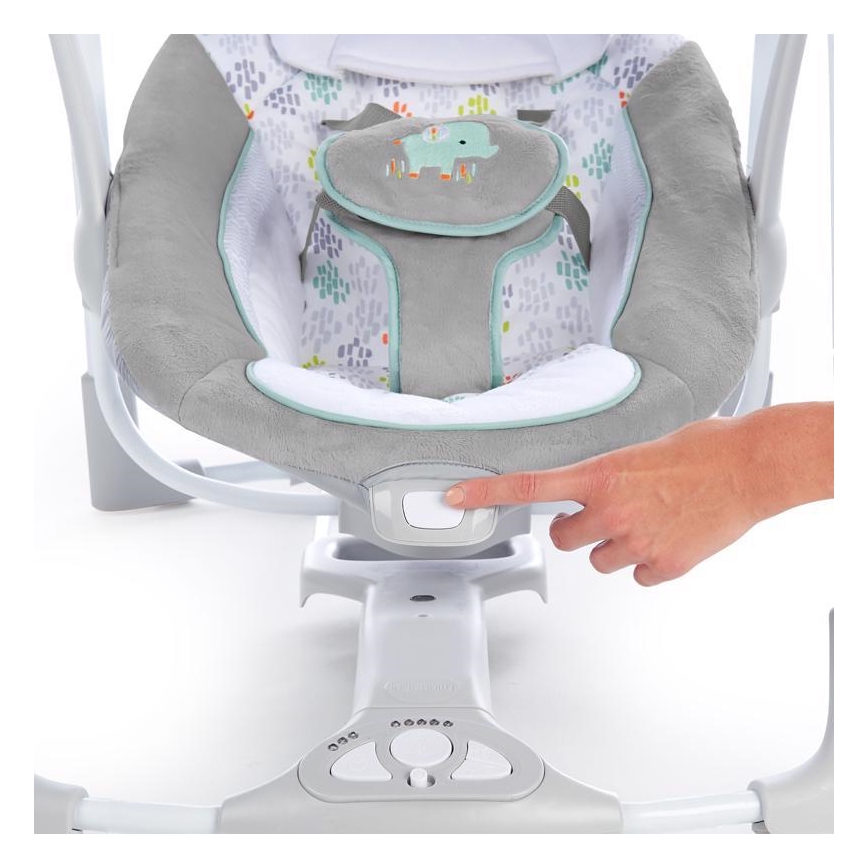 Ingenuity – Baby-Vibrationsschaukel mit Melodie 2in1 WIMBERLY