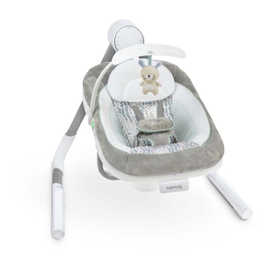 Ingenuity - Baby-Vibrationsschaukel mit Melodie ANYWAY SWAY 4xLR14