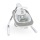 Ingenuity - Baby-Vibrationsschaukel mit Melodie ANYWAY SWAY 4xLR14