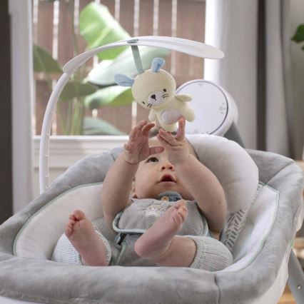 Ingenuity - Baby-Vibrationsschaukel mit Melodie ANYWAY SWAY 4xLR14