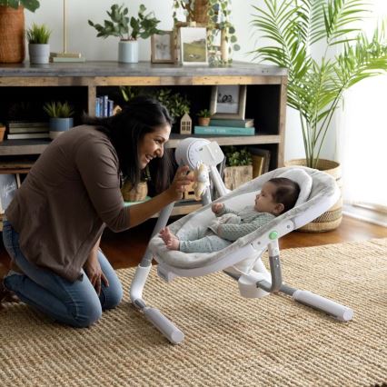 Ingenuity - Baby-Vibrationsschaukel mit Melodie ANYWAY SWAY RAY