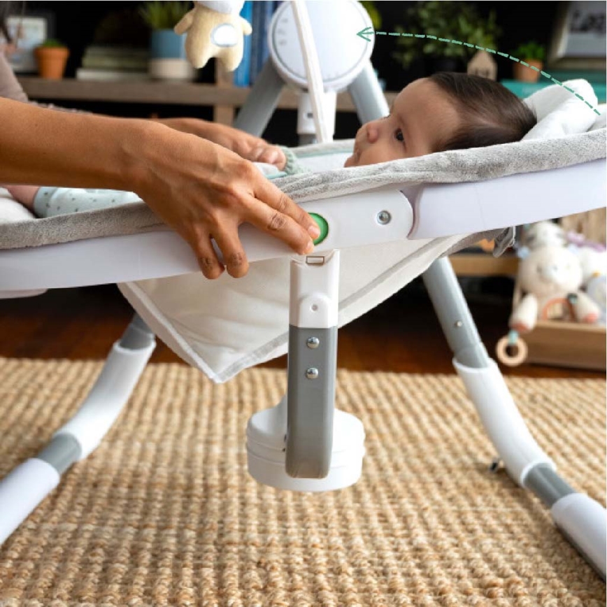 Ingenuity - Baby-Vibrationsschaukel mit Melodie ANYWAY SWAY RAY