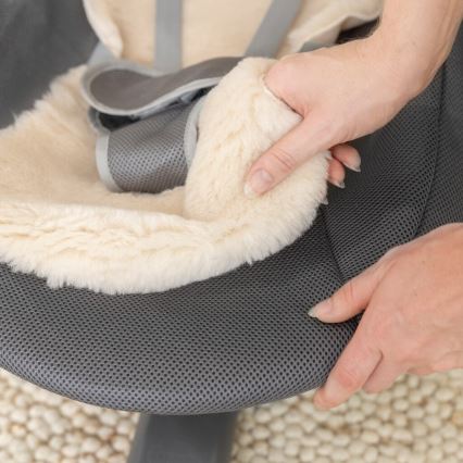 Ingenuity - Baby-Vibrationsschaukel mit Melodie EVERY SEASON grau
