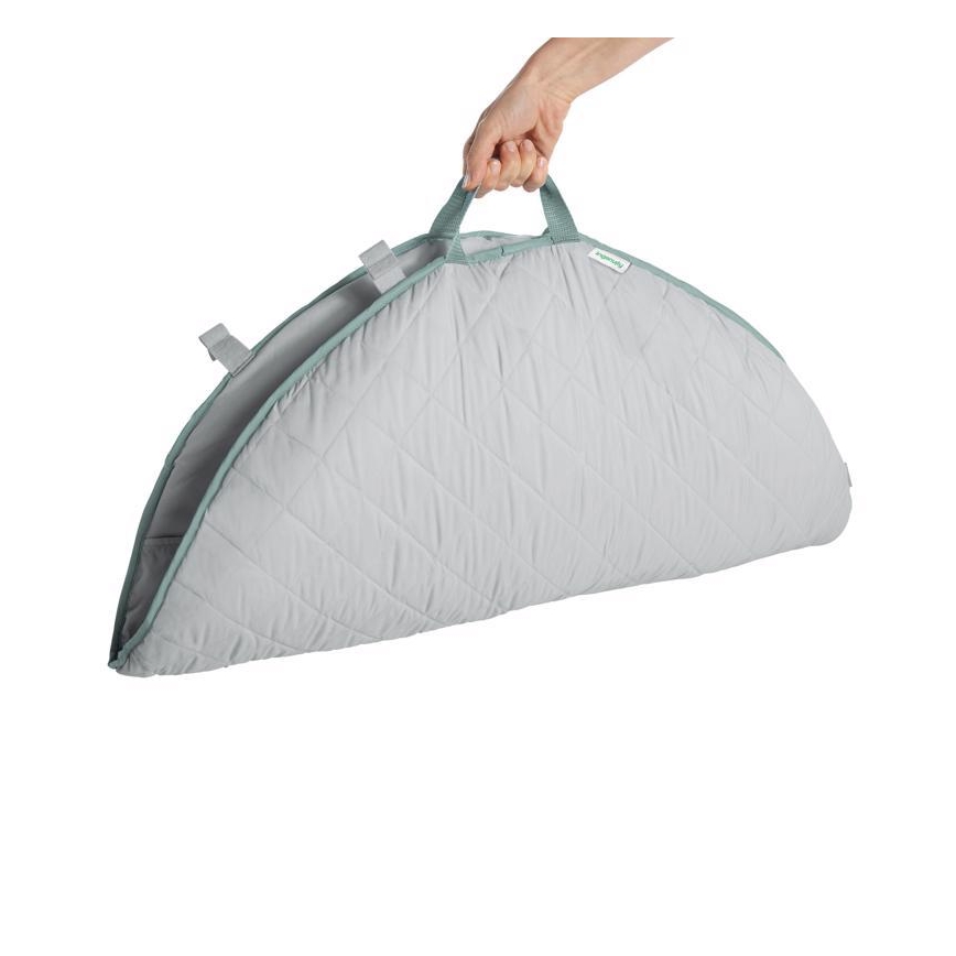 Ingenuity - Babydecke zum Spielen LOAMY mint/grau