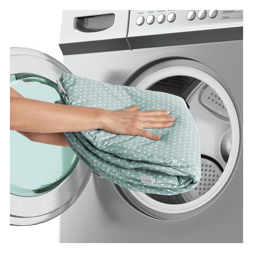 Ingenuity - Babydecke zum Spielen LOAMY mint/grau