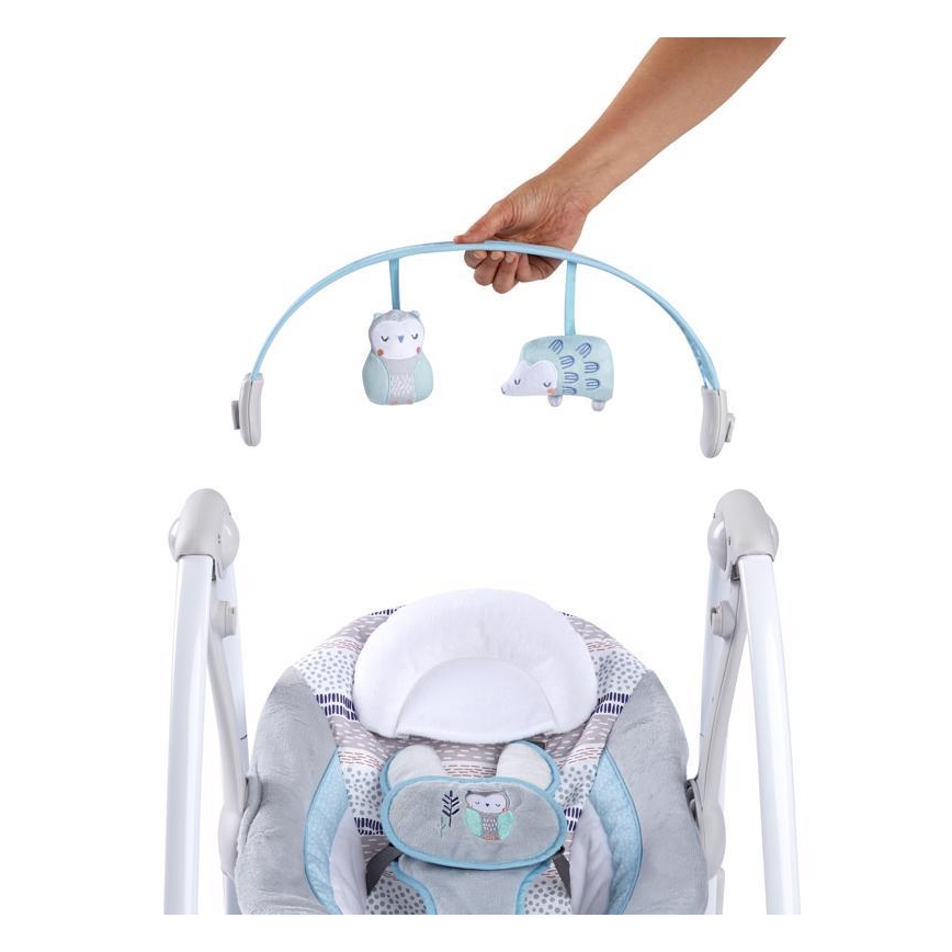 Ingenuity - Babyschaukel mit Adapter und Melodie ABERNATHY