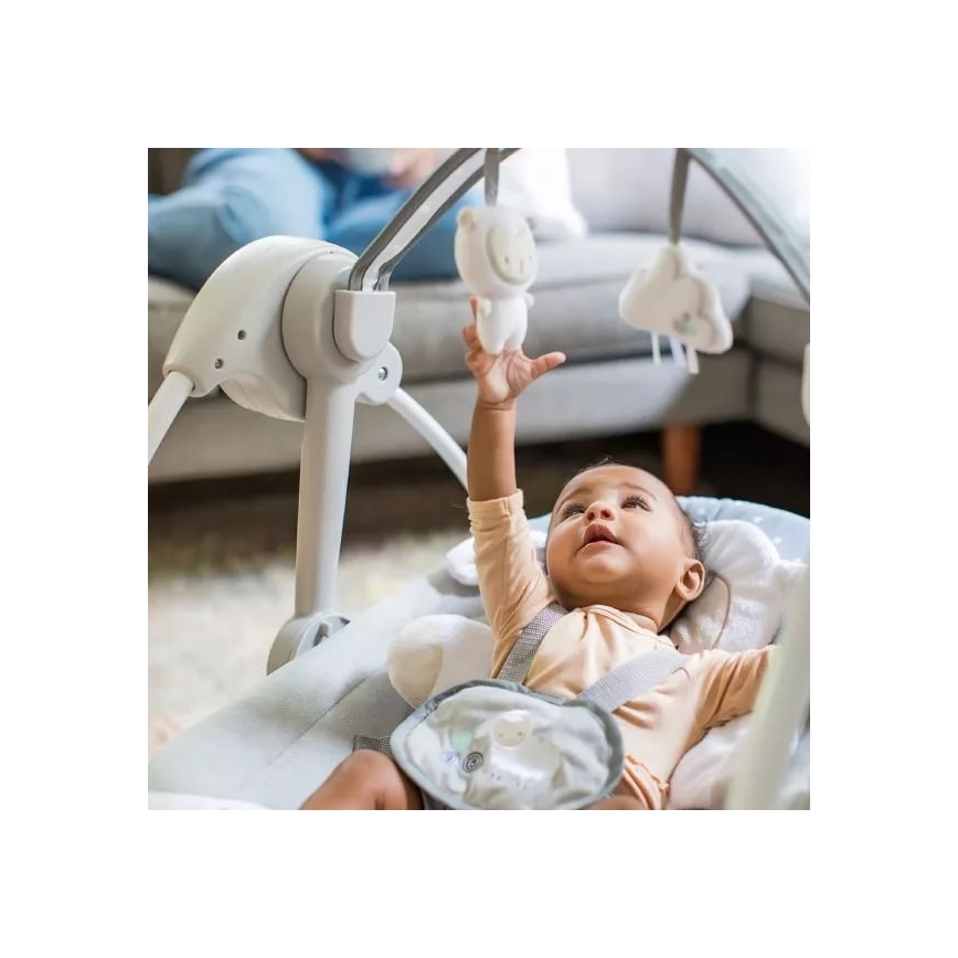 Ingenuity – Babyschaukel mit Melodie CUDDLE LAMB