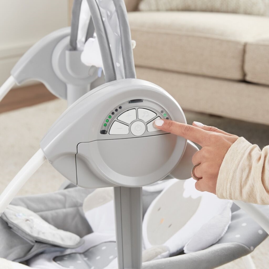 Ingenuity – Babyschaukel mit Melodie CUDDLE LAMB