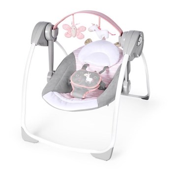 Ingenuity - Babyschaukel mit Melodie FLORA THE UNICORN