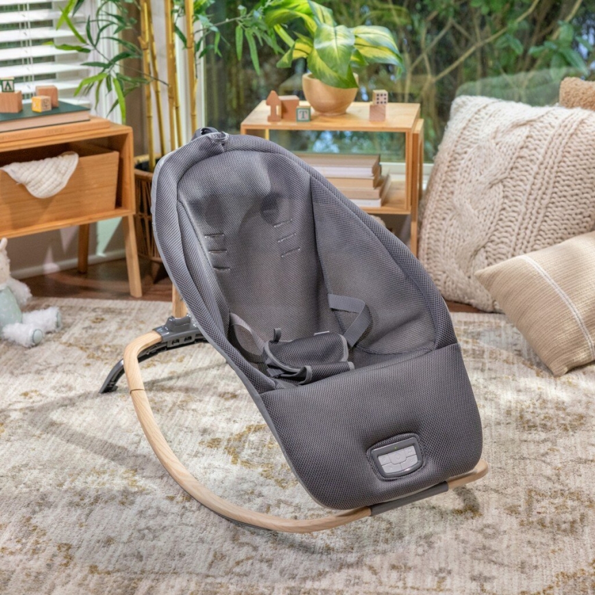 Ingenuity - Kinderwippe mit Vibration und Melodie EVERY SEASON WESLEY 3xC grau