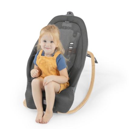 Ingenuity - Kinderwippe mit Vibration und Melodie EVERY SEASON WESLEY 3xC grau