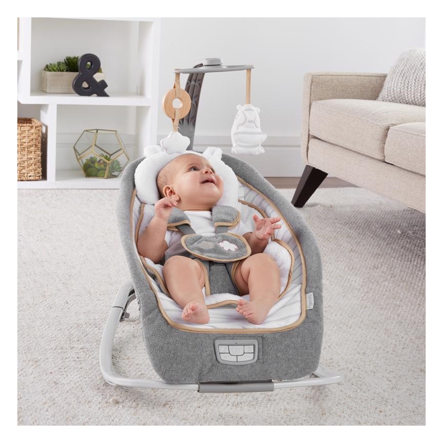 Ingenuity - Babywippe mit Vibration und Melodie  BOUTIQUE 3xLR14