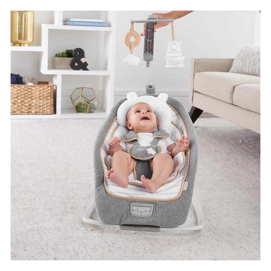 Ingenuity - Babywippe mit Vibration und Melodie  BOUTIQUE 3xLR14