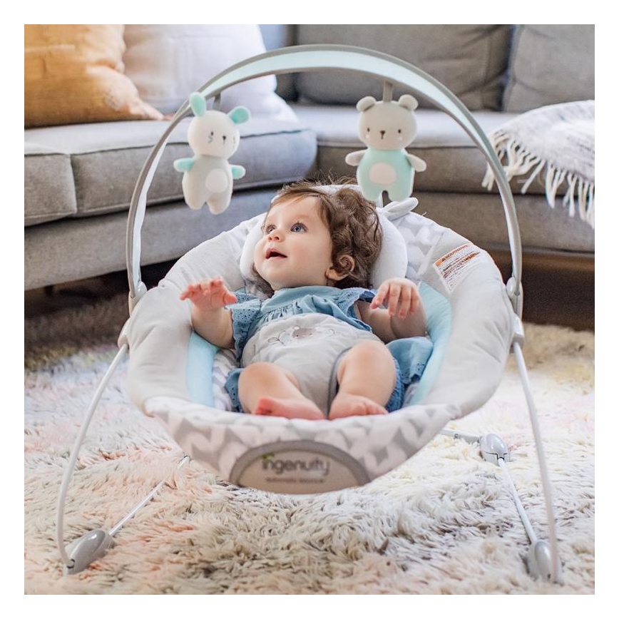 Ingenuity - Babywippe mit Vibration und Melodie RAYLAN 3xLR14