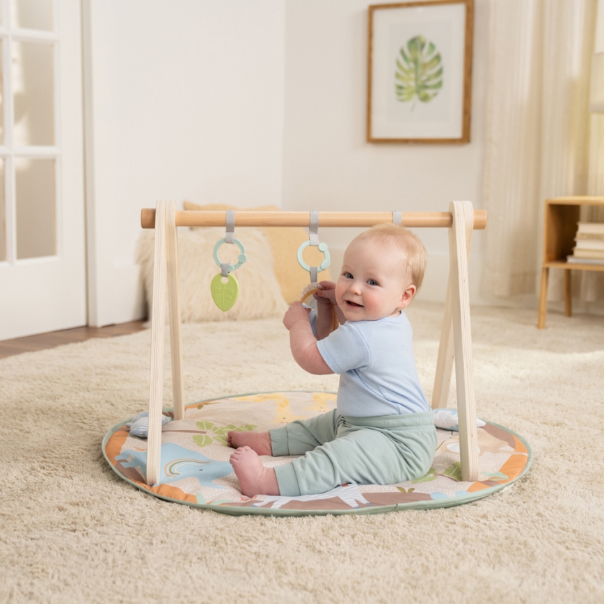 Ingenuity - Kinder-Spielmatte WONDER & WOOD