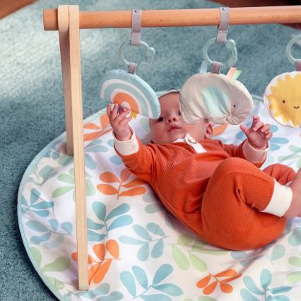 Ingenuity - Kinderdecke zum Spielen mit Holztrapez SONNE VALLEY