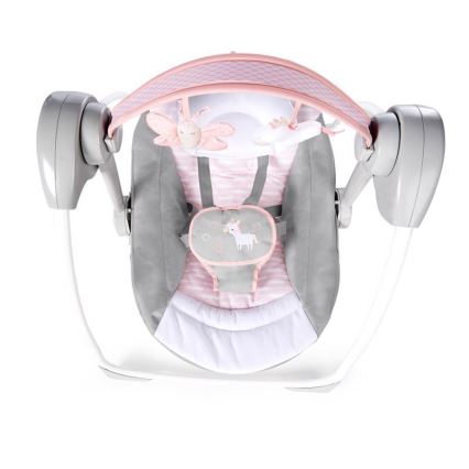 Ingenuity - Kinderschaukel mit Melodie FLORA THE UNICORN 4xLR14
