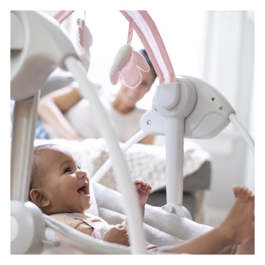 Ingenuity - Kinderschaukel mit Melodie FLORA THE UNICORN 4xLR14