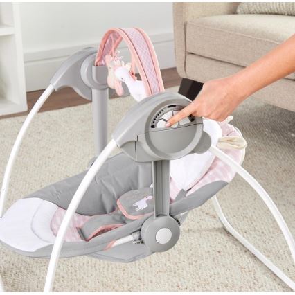 Ingenuity - Kinderschaukel mit Melodie FLORA THE UNICORN 4xLR14