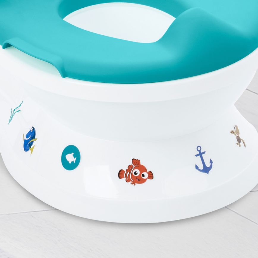 Ingenuity - Kindertoilette mit Soundeffekten MY SIZE Finding Nemo 2xAAA