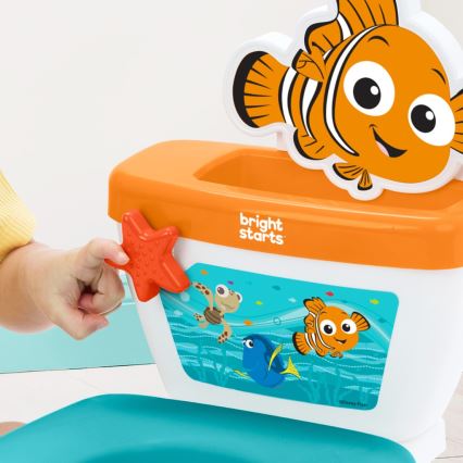 Ingenuity - Kindertoilette mit Soundeffekten MY SIZE Finding Nemo 2xAAA
