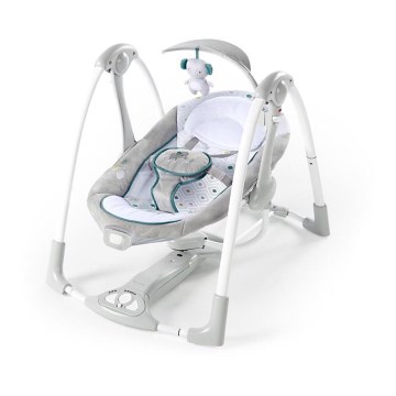 Ingenuity - Kinderwippe mit Vibration und Melodie 2in1 NASH 4xLR20