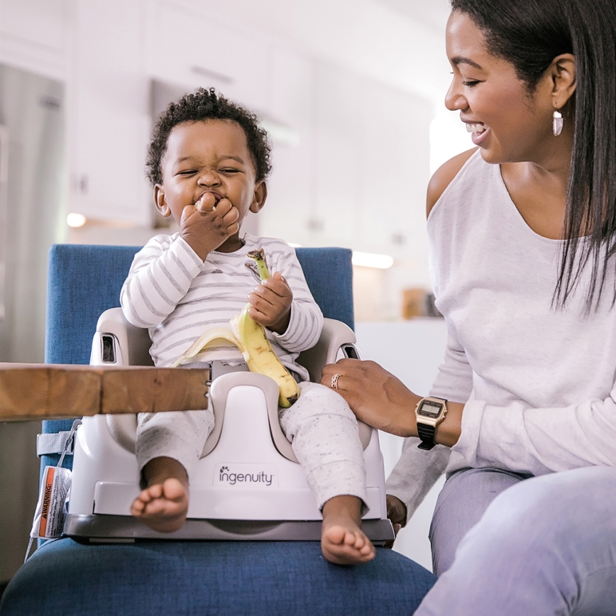 Ingenuity - Sitzerhöhung 2-in-1 BABY BASE beige