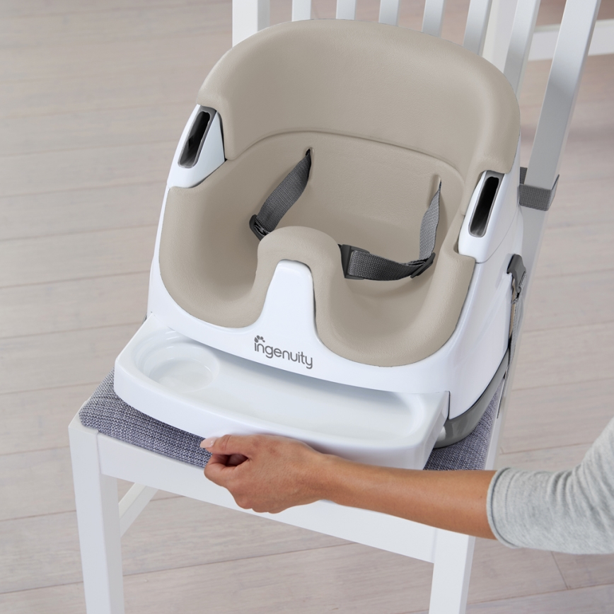Ingenuity - Sitzerhöhung 2-in-1 BABY BASE beige