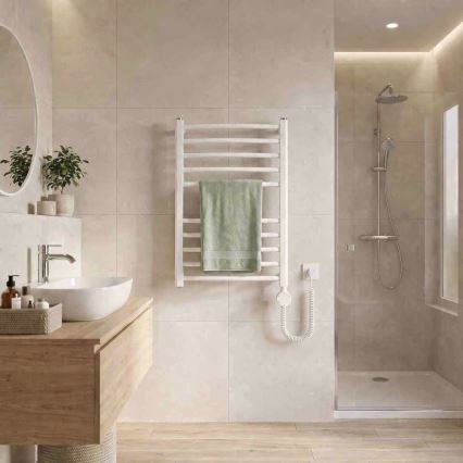 Instal Projekt - Elektrischer Badheizkörper AMBRE 300 W 68 x 50 cm weiß