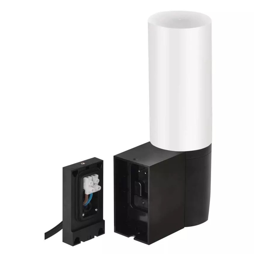 Intelligente LED-Kamera für den Außenbereich mit einer Leuchte GoSmart LED/12W/230V 3200K IP65 Wi-Fi Tuya schwarz