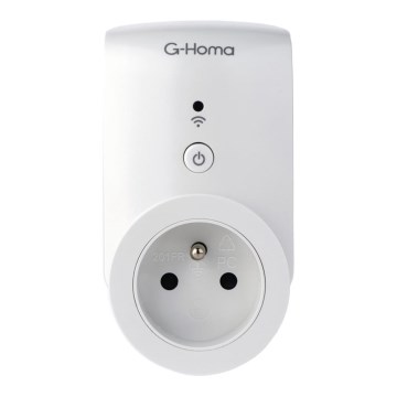 Intelligente Steckdose 3680W/TYPE E/230V Wifi + Zeitschaltuhr