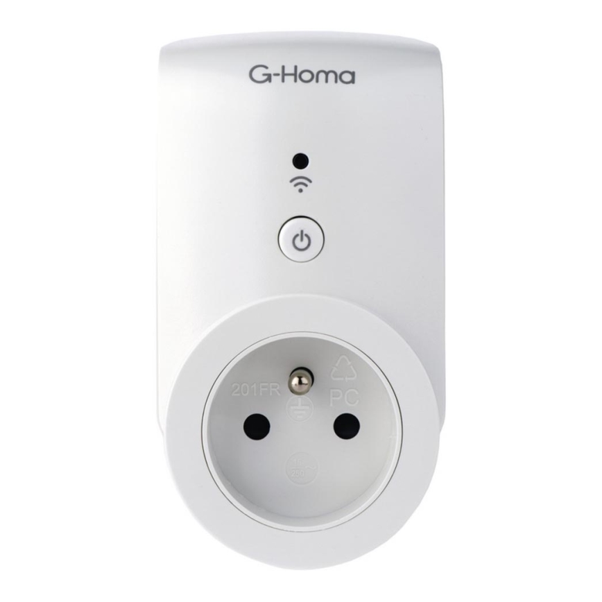 Intelligente Steckdose 3680W/TYPE E/230V Wifi + Zeitschaltuhr