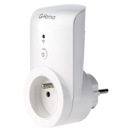 Intelligente Steckdose 3680W/TYPE E/230V Wifi + Zeitschaltuhr