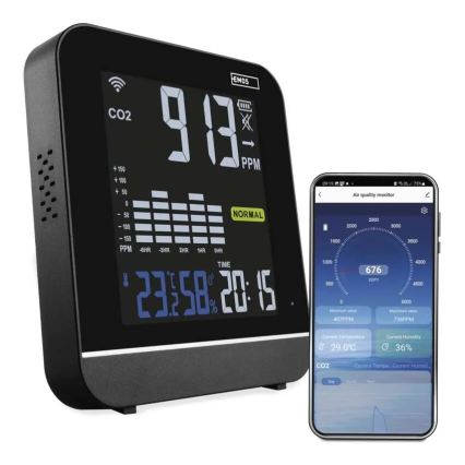 Intelligenter Luftqualitätsmonitor GOSMART 5V Wi-Fi